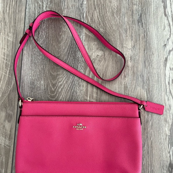Coach Pink Crossbody Bag and Brown Wallet Set - Picture 16 of 16